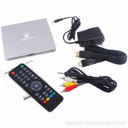 HD Media Player, Connecting the TV with AV/HDMI